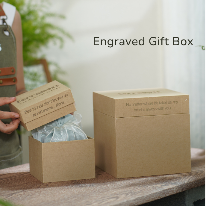Gift Box Engraved With Message